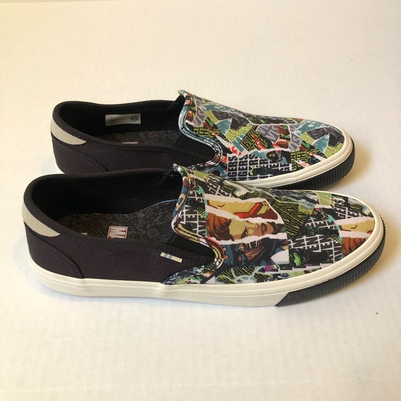 Toms x Marvel Baja Slip-Ons ‘Avengers Print’ - Picture 3 of 14
